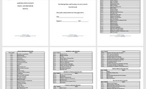 Free Sample Assisted Living Facility Manual