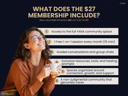 Join the YANA Community for Growth, Healing &amp; Support