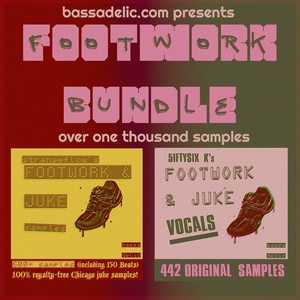 Footwork Bundle (1000+ Footwork Drum and Vocal Samples)