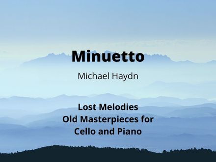 Minuetto by Michael Haydn