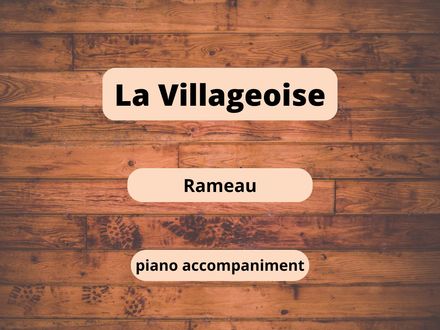 La Villageoise by Rameau
