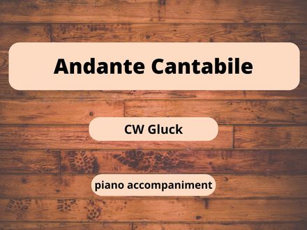 Andante Cantabile by CW Gluck