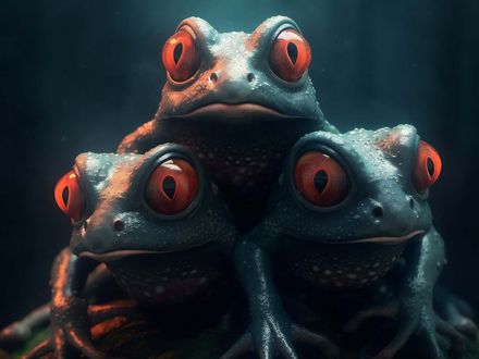 Three Frog Spirits