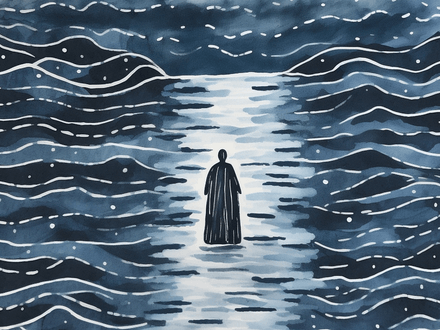 Jesus Walking on Water Series v3