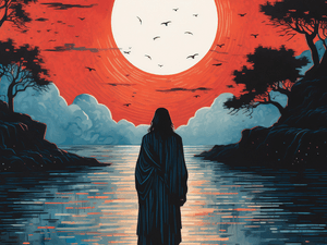 Jesus Walking on Water Series v6