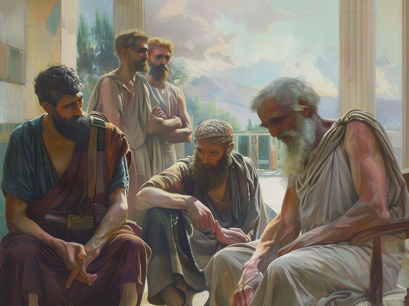 Job Speaks to His Friends