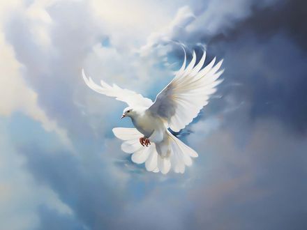 White Dove Holy Spirit