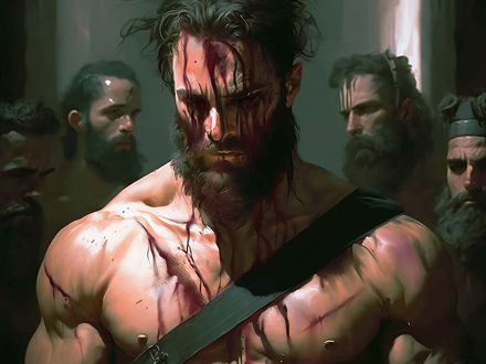 Samson with Eyes Gouged