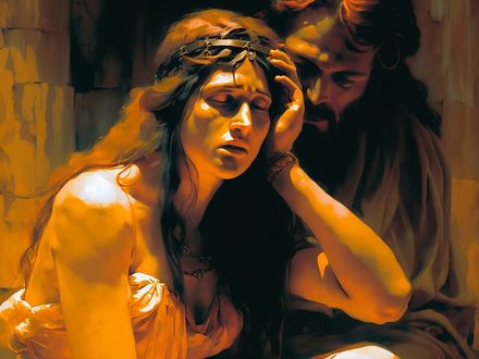 Samson Tormented by Delilah
