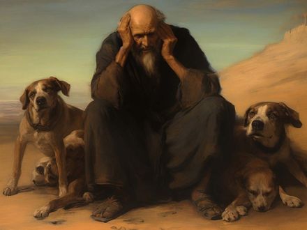 Lazarus and the dogs