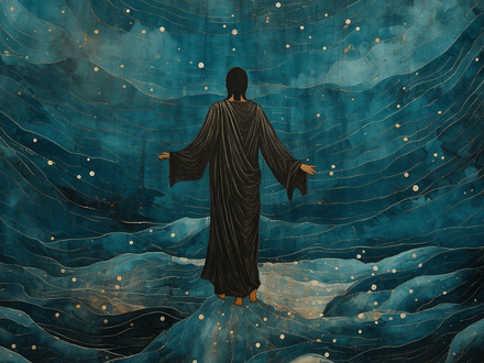 Jesus Walking on Water Series v2