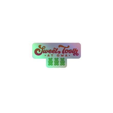 Sweet Tooth Holographic Sticker