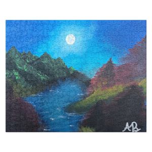 Mystic Waters Of Peace Jigsaw Puzzle 