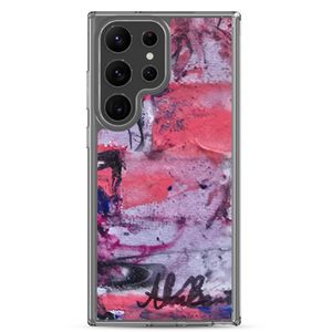 Abstract painting clear phone case for Android 