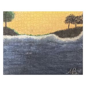 "The hour that refused to set" jigsaw puzzle 