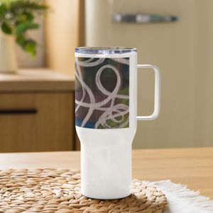 Life Lines painting Travel Cup 