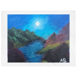 Mystic Waters Of Peace Throw Blanket 