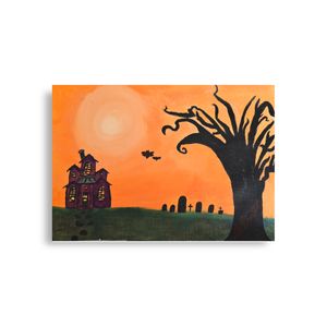cute and spooky poster 