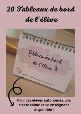 20 tableaux de bord de l&#x27;élève