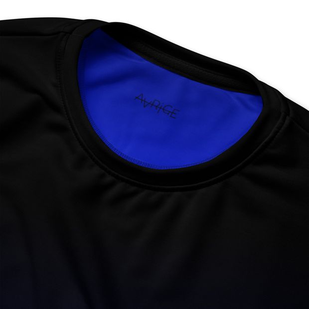 Black and Blue Ombre Sweatshirt