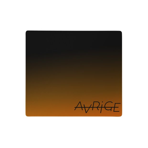 Black and Orange Ombre Mousepad