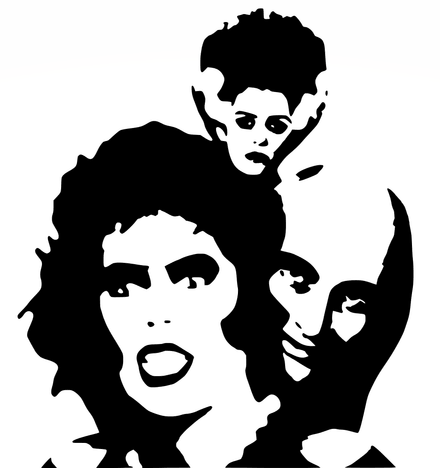 Picture Digital File The Rocky Horror Picture Show The Time Warp Cut Files Clipart SVG PNG PDF