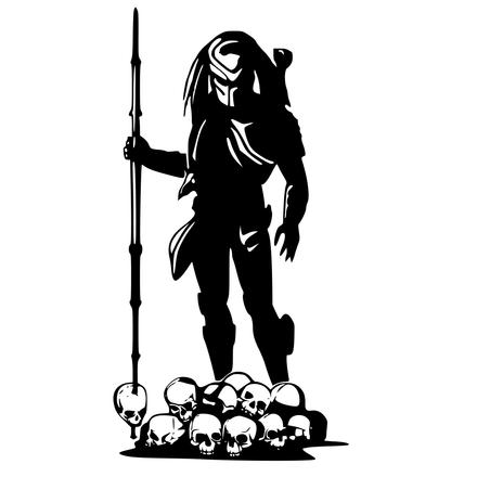 Picture Digital File Digital Art The Predator Cut Files Clipart SVG PNG PDF