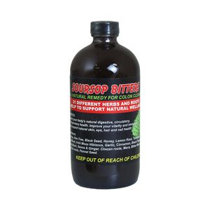 16 oz Soursop Bitters - Made with 21 natural herbs and roots