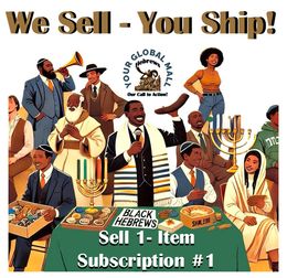 Sell ( ONE 1 ) Item in our Hebrew Store Online for .33 cents per DAY!