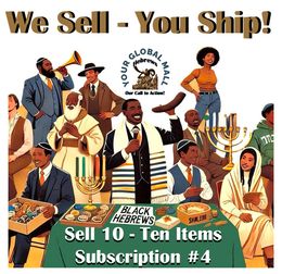 Sell ( 10 Ten ) Items in our Hebrew Store Online HSO - for $1 Dollar per DAY!