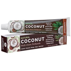 COCONUT TOOTHPASTE - 7 oz - Natural Coconut Toothpaste