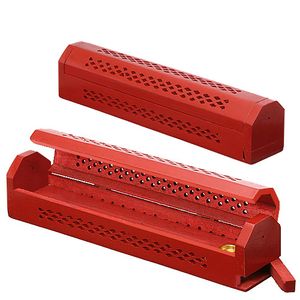 11&quot; COFFIN STYLE Incense Holder - Reddish COLORED