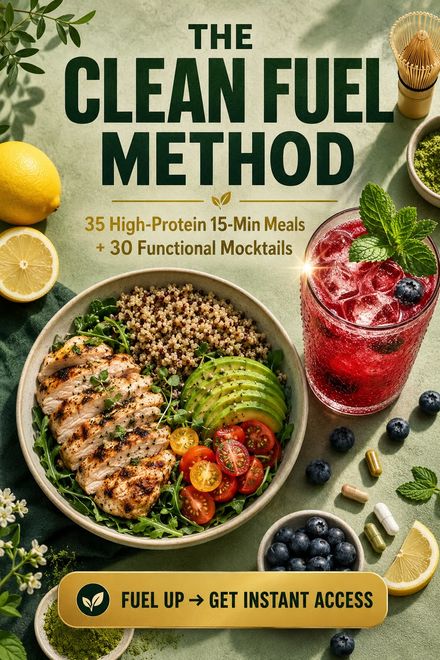 Day &amp; Night: 35 Protein Meals in 15 Minutes + 30 Alcohol-Free Drinks