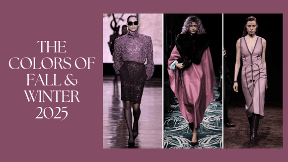 The Colors of 2025 FALL &amp; WINTER