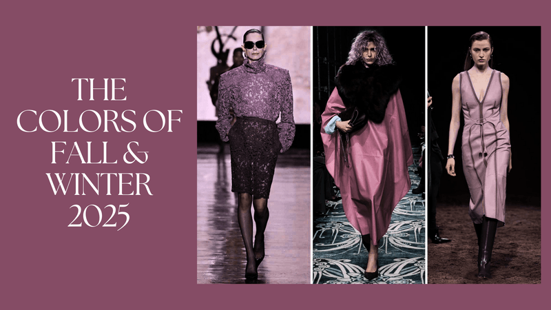 The Colors of 2025 FALL &amp; WINTER