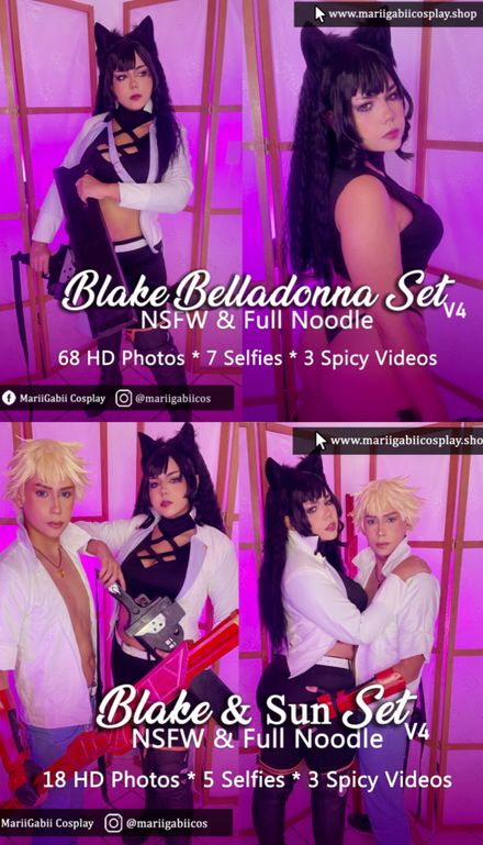 2x1  Single and dual Blake and Sun 🐈‍⬛ 🐒