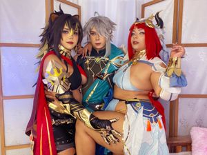 Sumero Trio (Dehya , Nilou and Alhaitham )