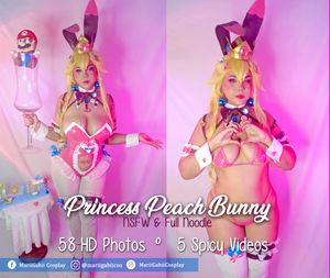 Princess Peach Bunny 🍑🐰