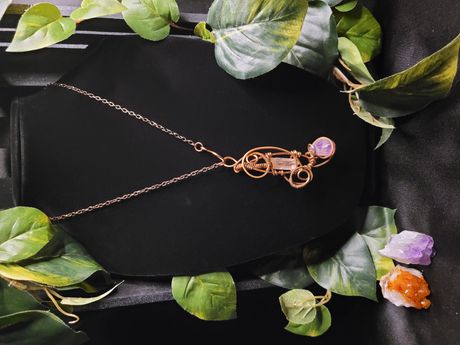 Fire Quartz X Amethyst