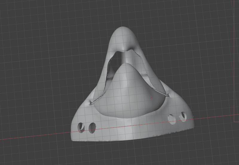 Parrot Macaw 3D-model STL Fursuit Head Base for 3D-printing