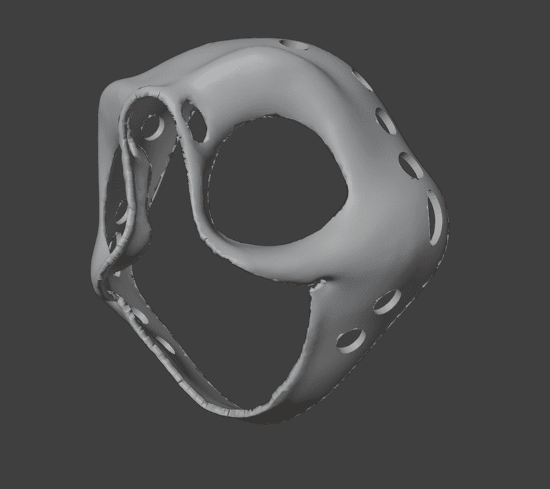 Parrot Macaw 3D-model STL Fursuit Head Base for 3D-printing