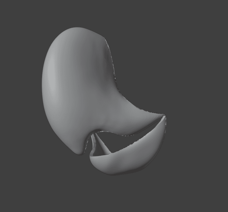 Parrot Macaw 3D-model STL Fursuit Head Base for 3D-printing