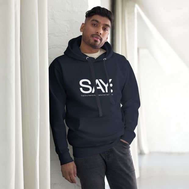 The World Wants to Hear You Adult Hoodie
