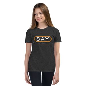 SAY Word Search Youth Tee (V2)