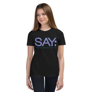 SAY Manifesto Youth Tee