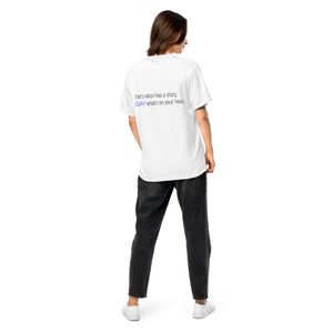 Every Voice Has A Story Adult Tee (Black Logo)