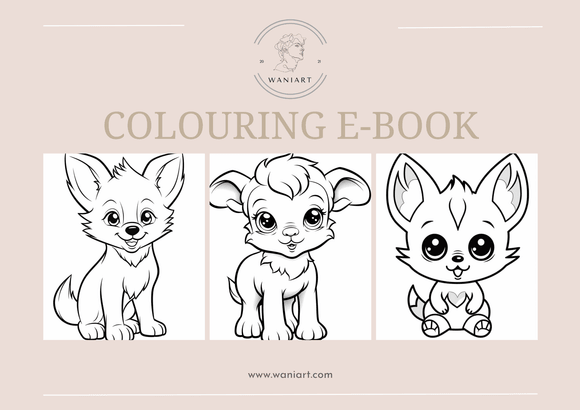 Animal Colouring E-Book