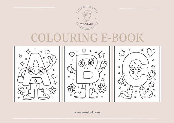 Alphabet Colouring E-Book