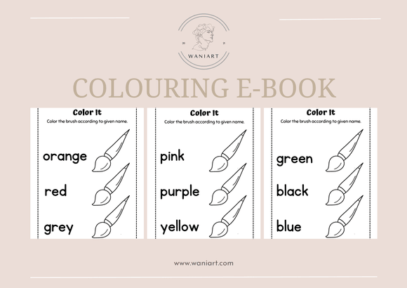 Colour The Brush E-Book