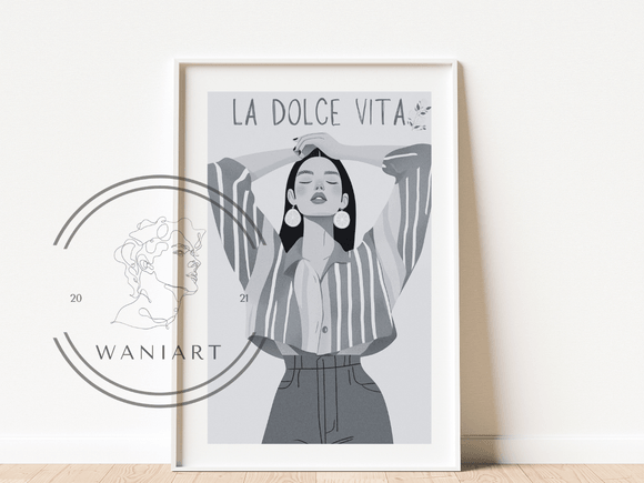 Printable Wall Art | DWA-008-JPG-BW